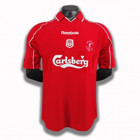 Billiga Fotbollströjor Liverpool Retro Hemma tröja 2000/01 Kortärmad